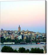 View Of Istanbul Canvas Print