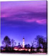 View Of San Giorgio Lomellina Canvas Print