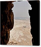 View Of The Dead Sea From Masada Canvas Print