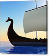 Viking Voyage Canvas Print