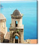 Villa With A View Canvas Print