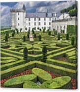 Villandry - Gardens - Chateau Canvas Print