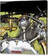 Vincent Comet Motorcycle Engine Canvas Print