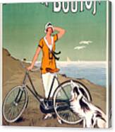 Vintage Bicycle Advertising Canvas Print