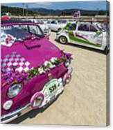 Vintage Cars 500 Garlenda Villanova Rally 3 Canvas Print