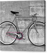 Vintage Fixed-gear Bicycle Canvas Print