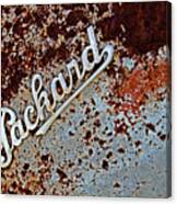 Vintage Packard Emblem Canvas Print