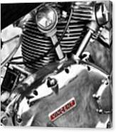 Vintage Vincent Comet Engine Canvas Print