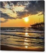 Virginia Beach Summer Sunrise 46 Canvas Print