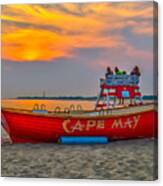 Waiting For Sunset Canvas Print