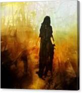 Walking Out From Chaos Canvas Print