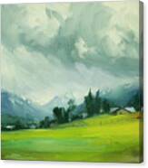 Wallowa Valley Storm Canvas Print