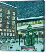 Waltham Hospital On Hope Ave Canvas Print