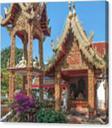Wat Mahawan Bell Tower And Shrine Dthlu0297 Canvas Print