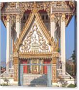 Wat Woranat Bonphot Phra Ubosot Gate Dthns0018 Canvas Print