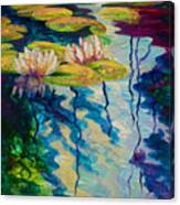 Water Lilies I Canvas Print