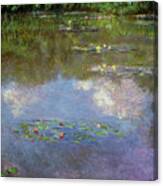 Water Lilies, The Cloud, 1903 Canvas Print