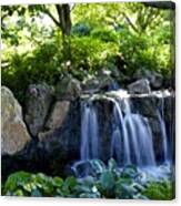 Waterfall Garden Canvas Print