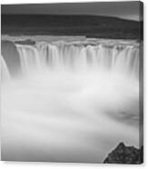 Waterfall Of The Gods Iceland Canvas Print