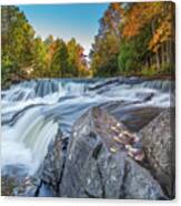 Waterfalls Bond Autumn Colors -0021 Canvas Print