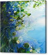 Waterlily Landscape Canvas Print