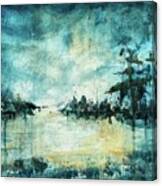 Watery Sinkhole Canvas Print