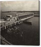 Watts Bar Dam On The Tennessee River Canvas Print