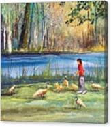 Wautoma Mill Pond Canvas Print