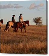 We Ride At Dawn Canvas Print