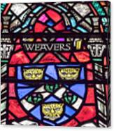 Weavers Stained Glass Canvas Print