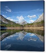 Wedge Pond Reflections Canvas Print