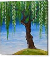 Weeping Willows Canvas Print