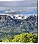 West Elk Mountains Panorama Canvas Print
