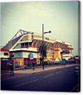 West Ham Stadium #football #hammers Canvas Print