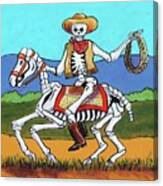Western Cowboy Canvas Print