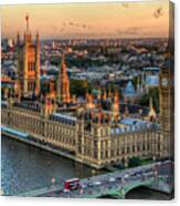 Westminster Palace Canvas Print