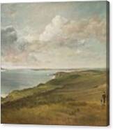 Weymouth Bay From The Downs Above Canvas Print