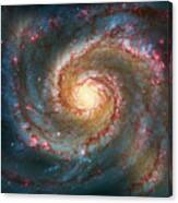 Whirlpool Galaxy Canvas Print