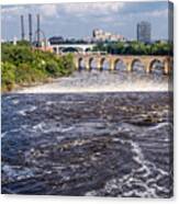 Whirlpool On Mississippi Canvas Print