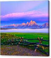 Whisper Colors Canvas Print