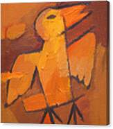 Whistling Bird Canvas Print