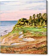 Whistling Straits Golf Course 17th Hole Canvas Print