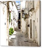 White Street Canvas Print