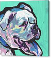 Whitey Boxer Boy Canvas Print