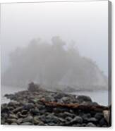 Whytecliff Park In The Clouds Canvas Print