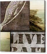 Wild Game Live Bait Fishing Canvas Print