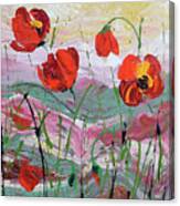 Wild Poppies - 2 Canvas Print