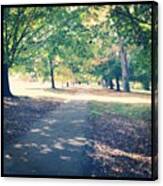 William And Mary Walk Canvas Print