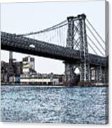 Williamsburg Bridge 1.2 - New York Canvas Print