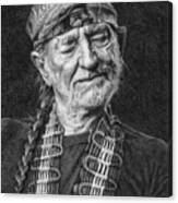 Willie Nelson Canvas Print